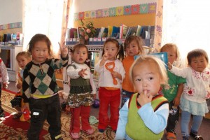 Przedszkole na Pustyni Gobi w Mongolii