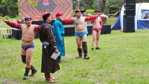 Święto mongolskiej kultury Naadam w Powsinie